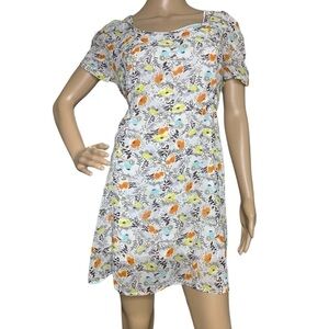 Pins and Needles floral mini dress, size medium